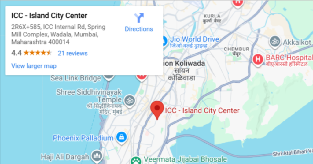 icc tower dadar address