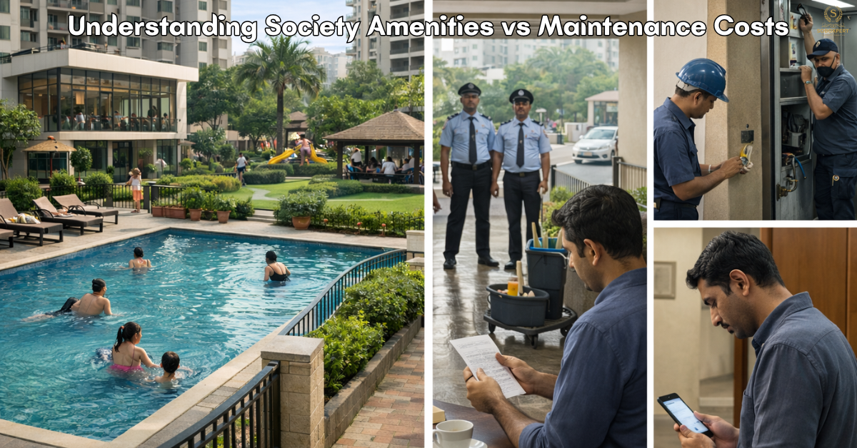 Society Amenities vs Maintenance Costs Explained Simply