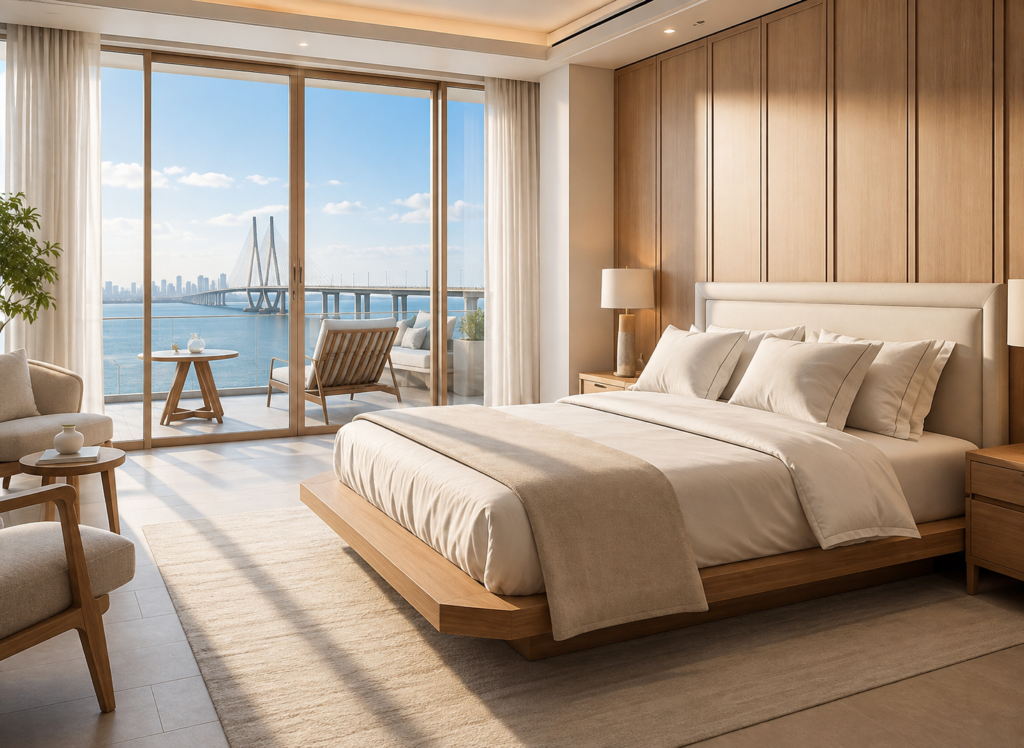 Shapoorji Pallonji residential apartment interior in Mumbai