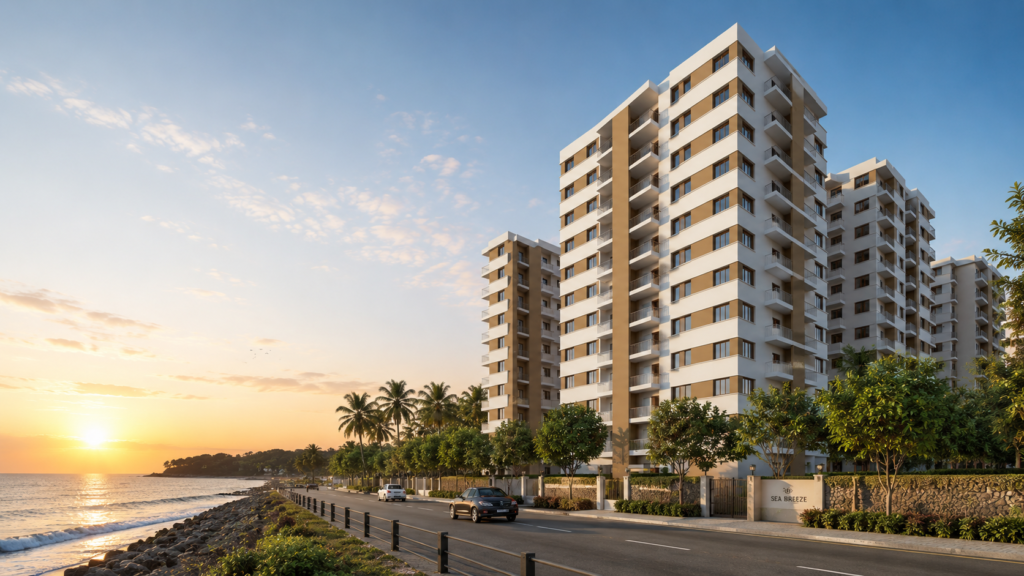 Sea facing bungalow for sale in Alibaug with priceAlibaug Property Near Beach