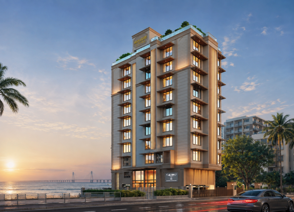 Supreme Sea Pebbles luxury residential tower in Bandra West