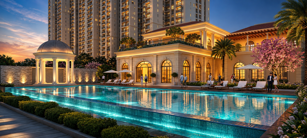 Hines Powai Real Estate lake-facing residential project in Chandivali