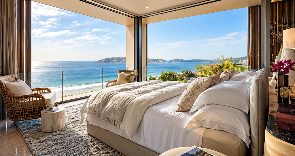 Godrej Bandra Luxury Sea View Bedroom