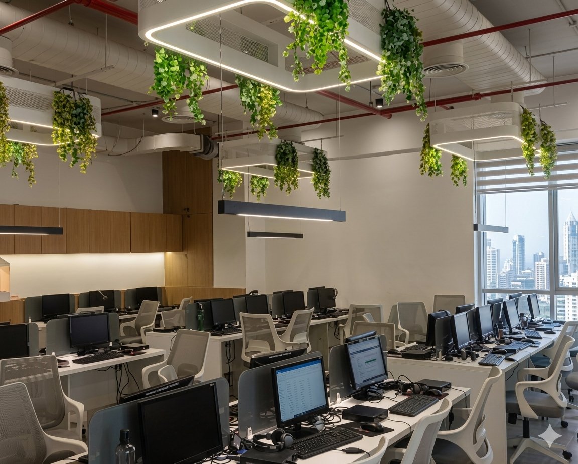 Codename The Blade Worli business lounge and cafeteria amenity