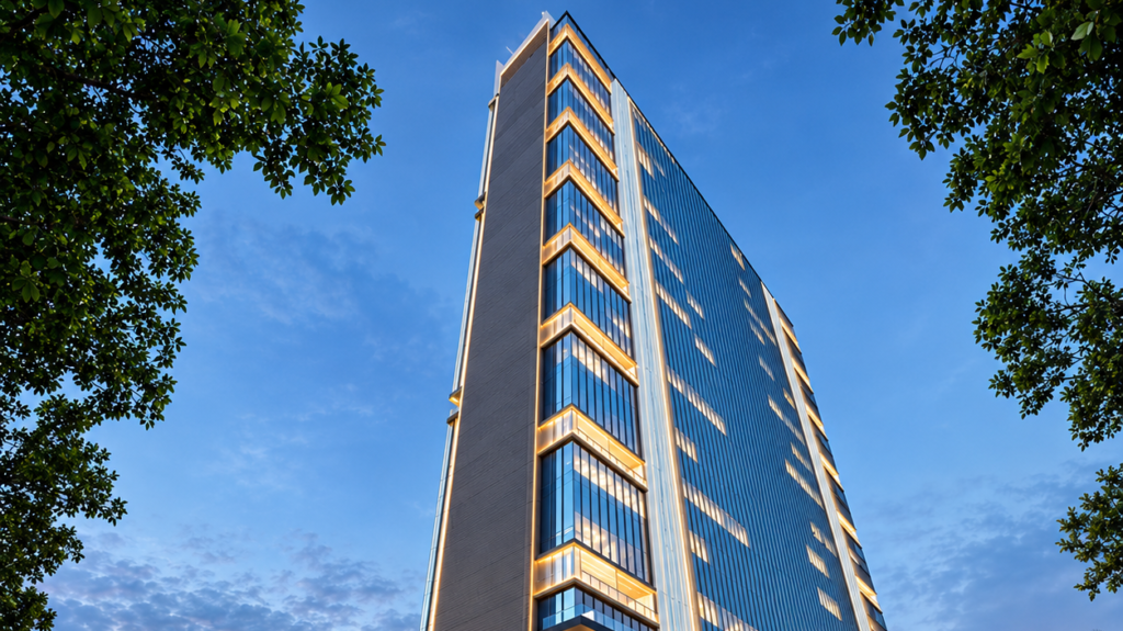 Codename The Blade Worli premium commercial tower by Prescon at Worli Naka
