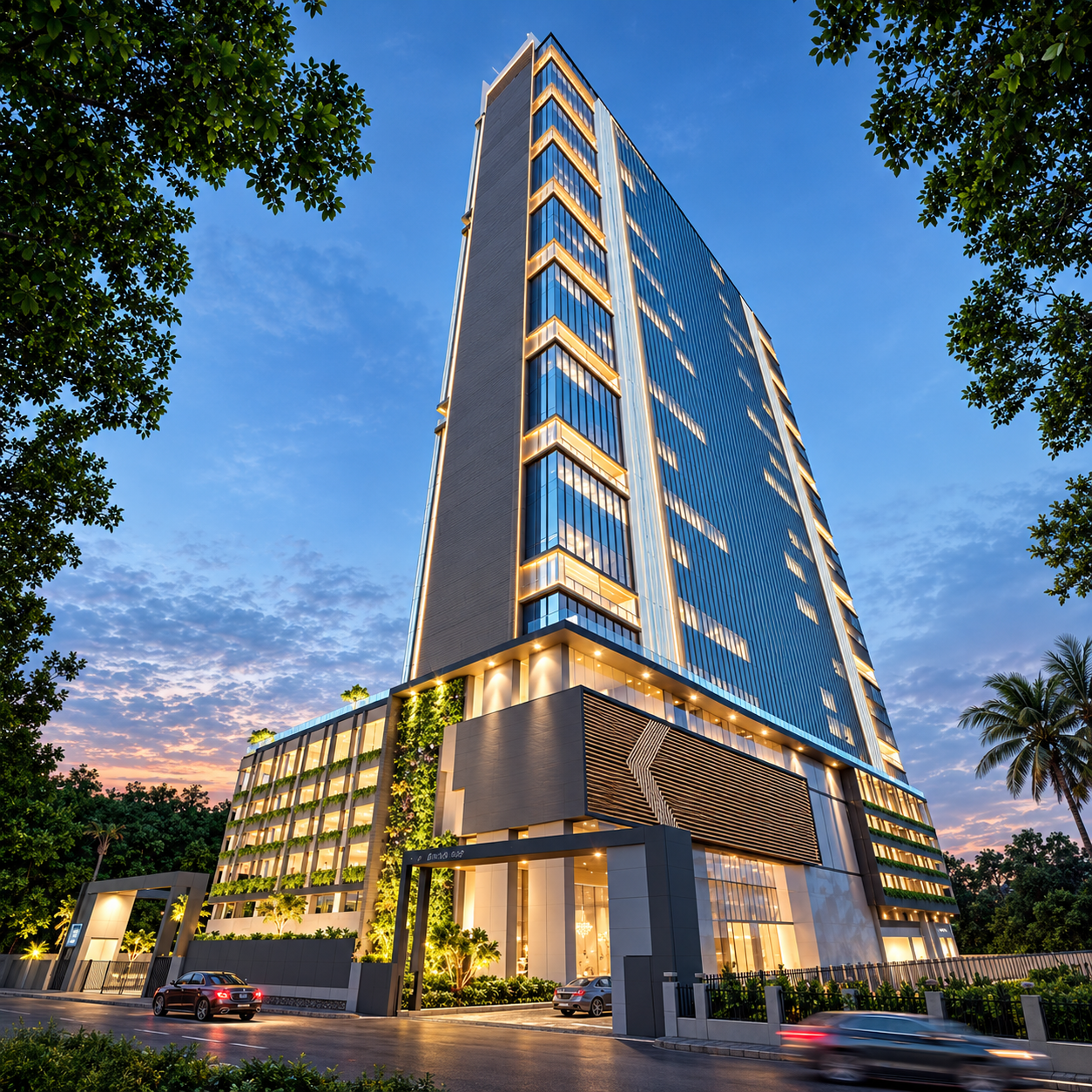 Codename The Blade Worli premium commercial tower by Prescon at Worli Naka