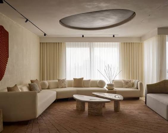 Elegant bedroom interior representing the residential lifestyle at Hines Powai.
