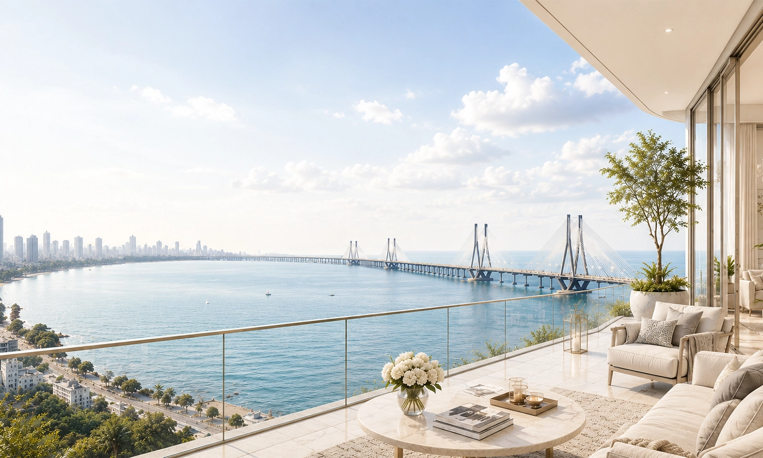 Godrej Bandra apartments with ocean views