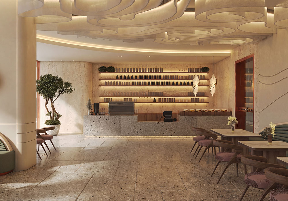 Godrej Bandra Bay clubhouse party rooms