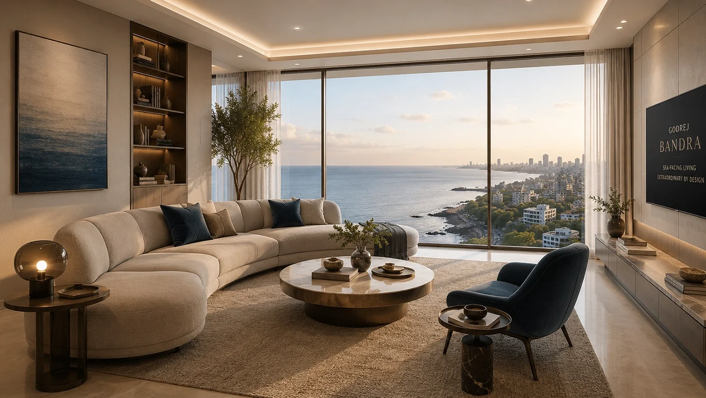 Godrej Bandra Bay Sea-Facing Apartments: Ocean-Oriented Luxury Homes