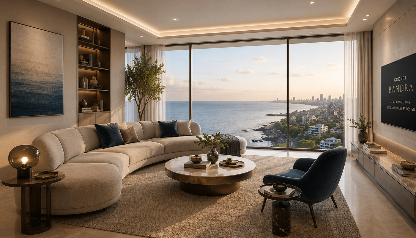 Godrej Bandra Bay sea-facing luxury apartments