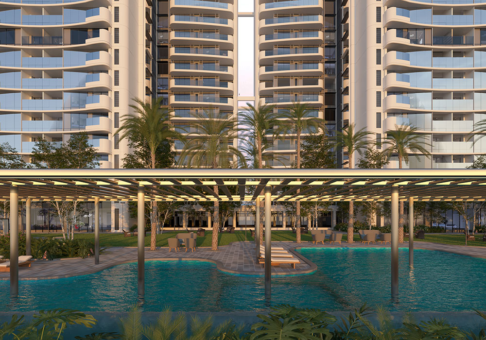 Godrej Bandra Bay swimming pool luxury lifestyle amenity