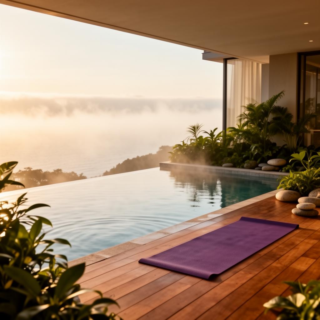 Godrej Bandra Bay yoga room wellness space