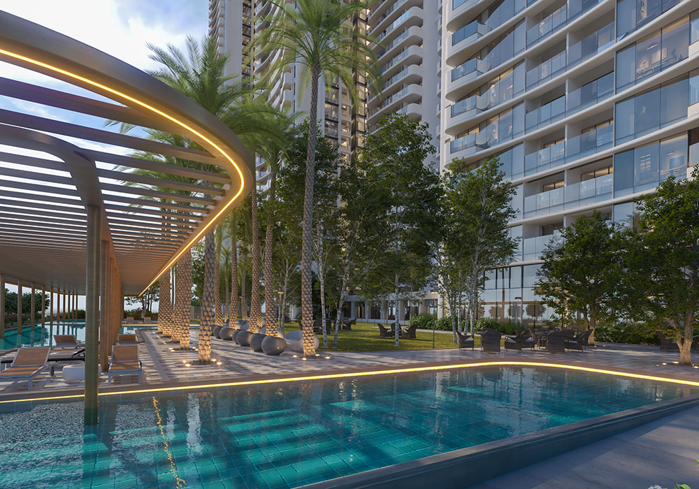 Godrej Bandra West swimming pool amenity