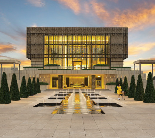 Lodha Lumis clubhouse at New Cuffe Parade