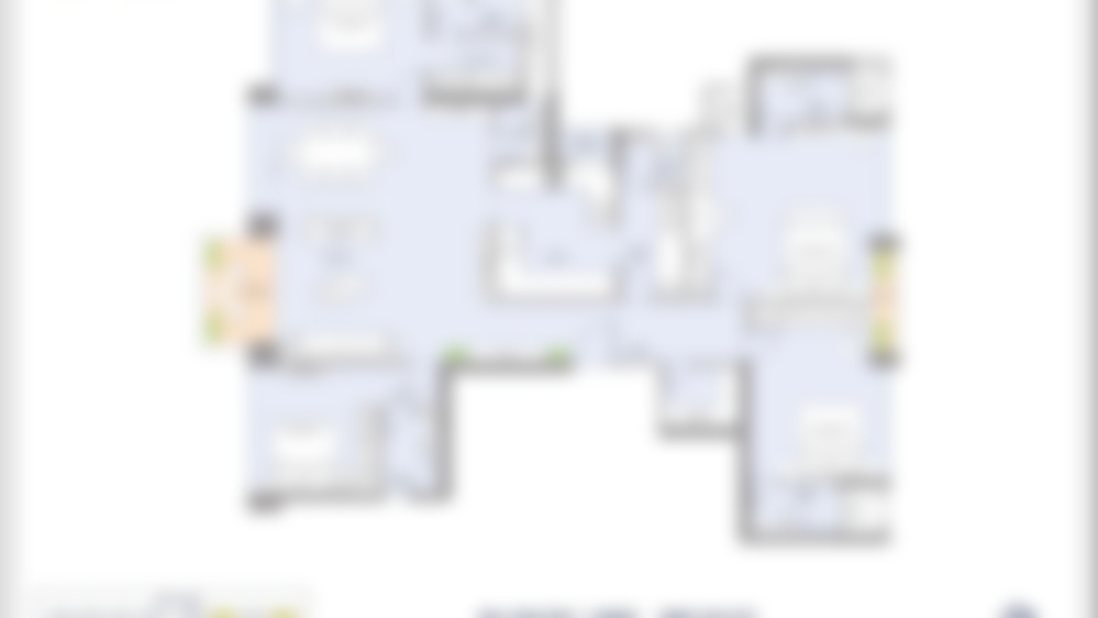 One Meraki Chembur 4 BHK floor plan large home