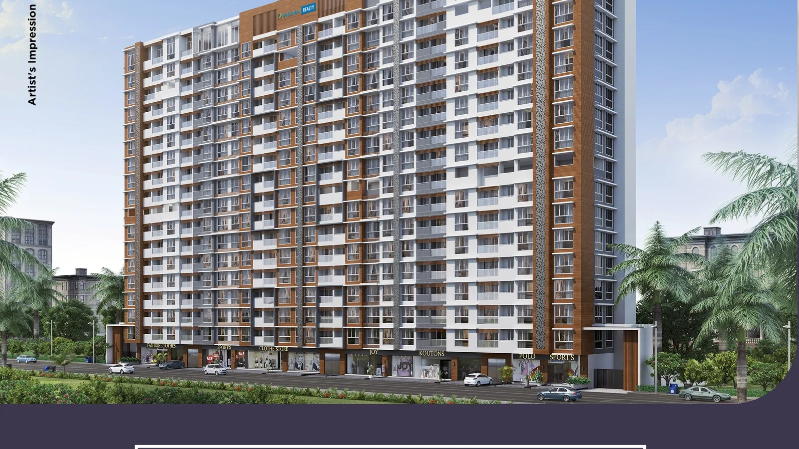 Roha Eva Aria gym amenity in Chembur