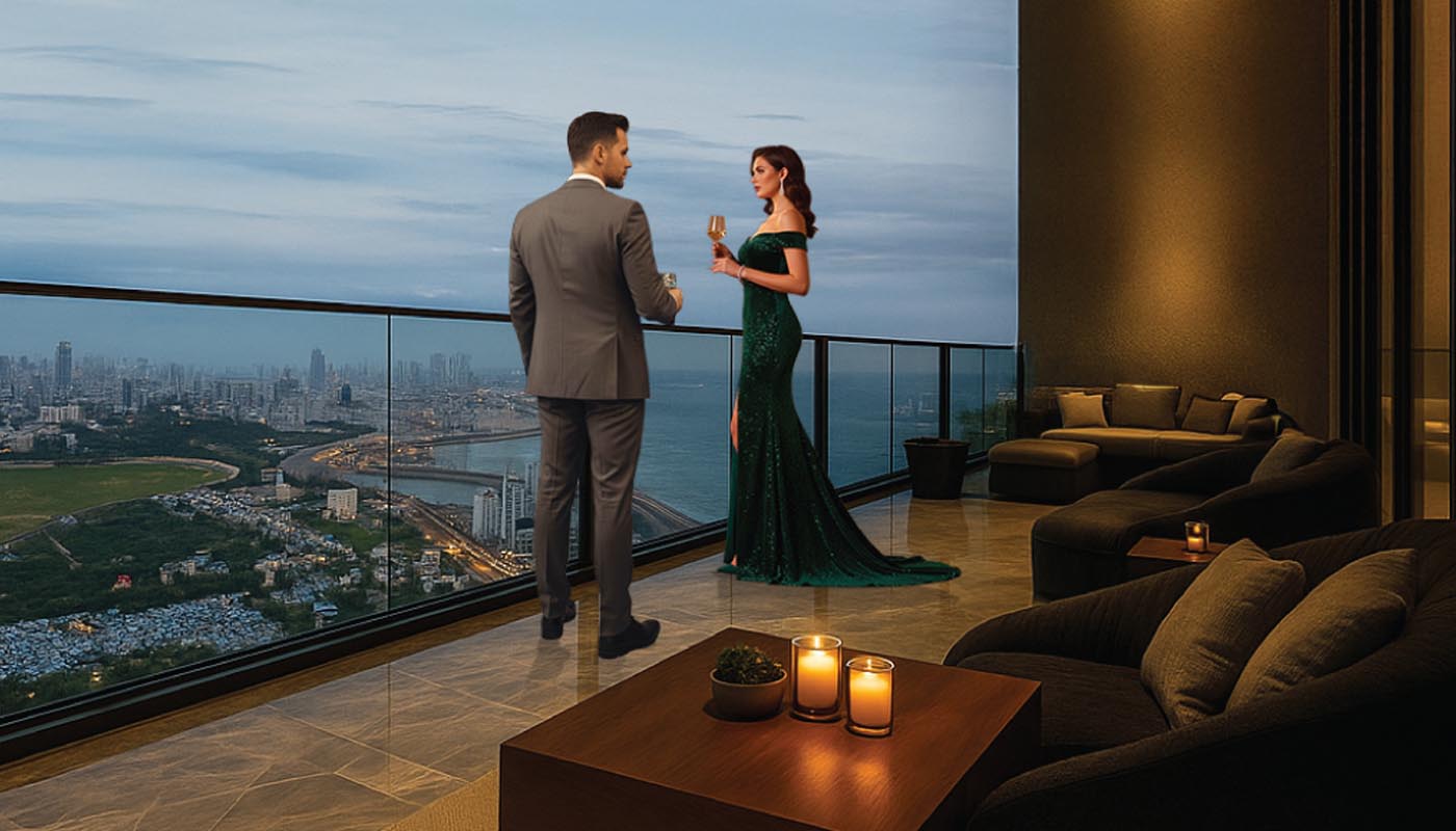 Kalpataru One Worli skyline view Kalpataru One Worli