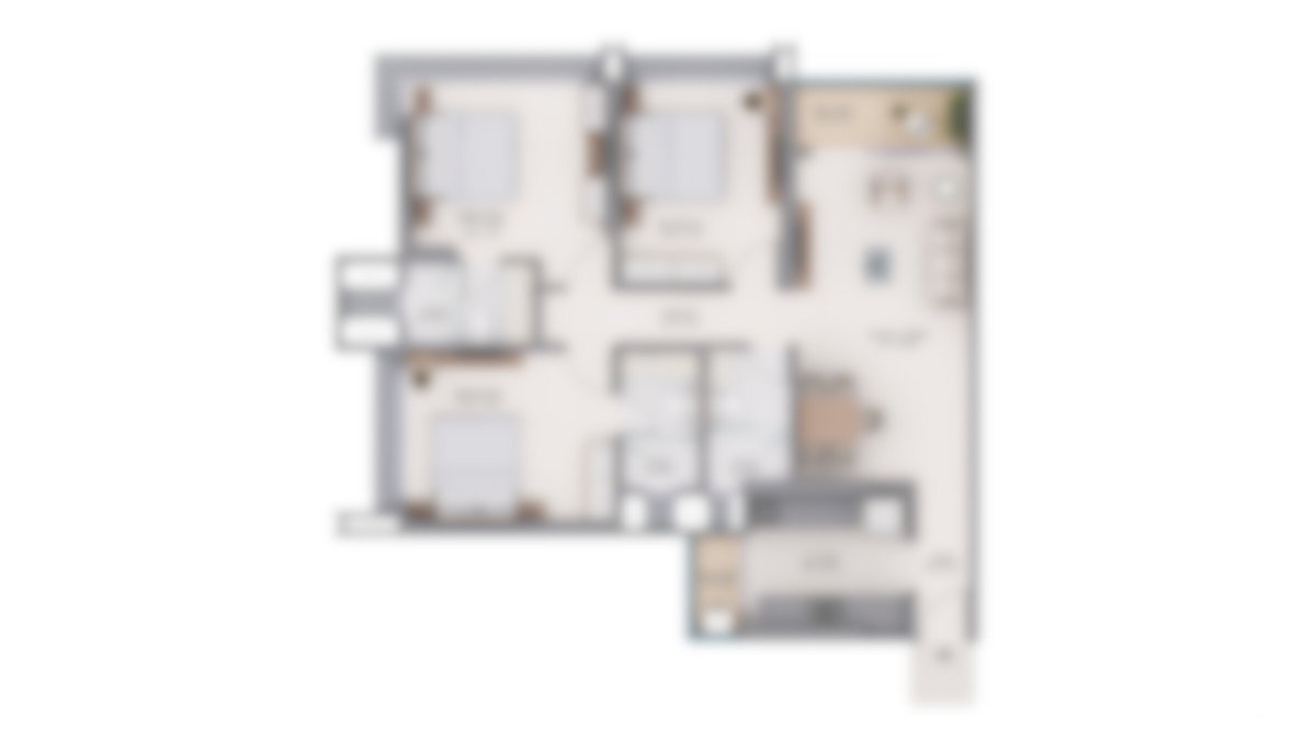  4 Bed Floor Plan