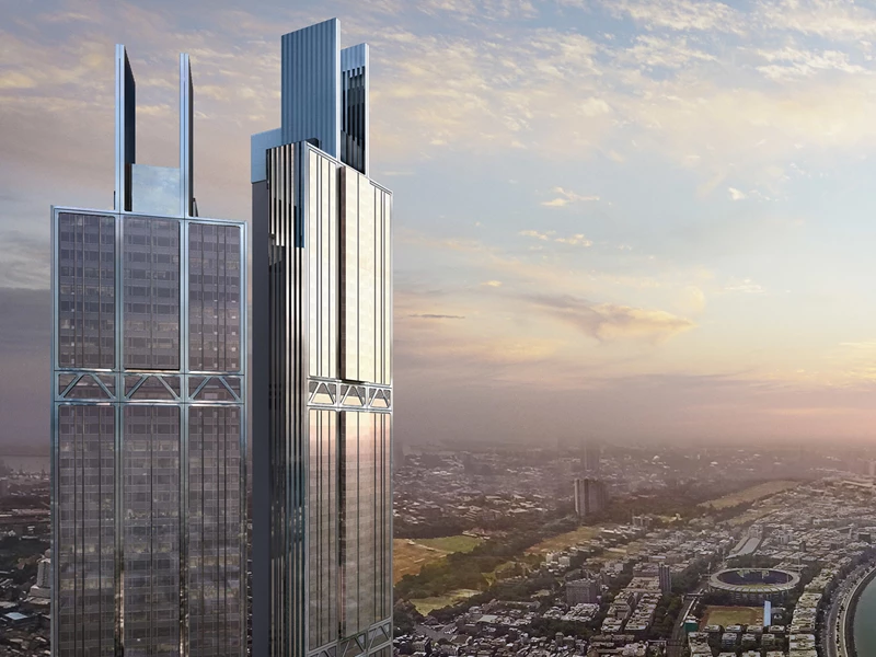 Prestige Ocean Towers infinity pool with sea view