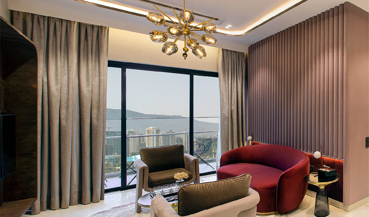 Raymond BKC living room Raymond BKC Bandra Kurla Complex