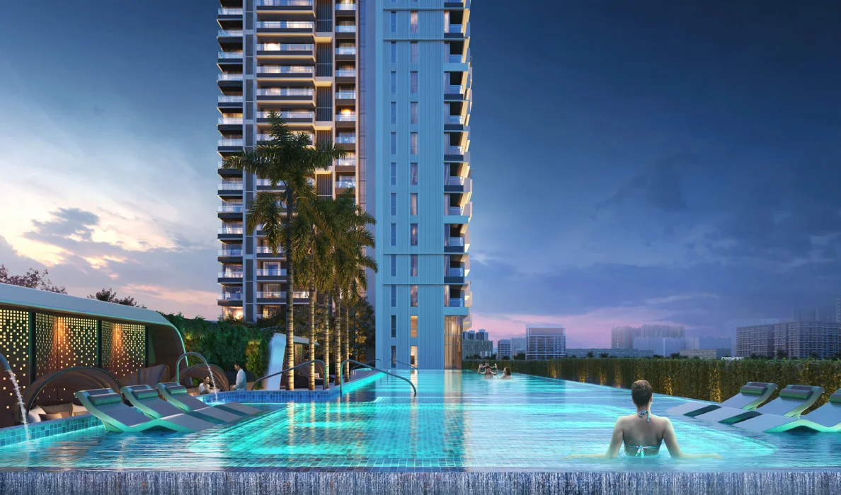 Raymond BKC skyline view Raymond BKC Bandra Kurla Complex