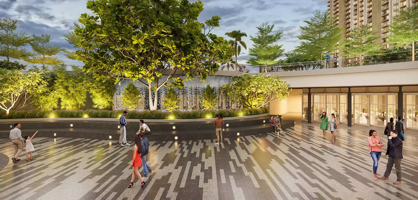 Siddha Sky Wadala jogging track Siddha Sky Wadala premium residential towers