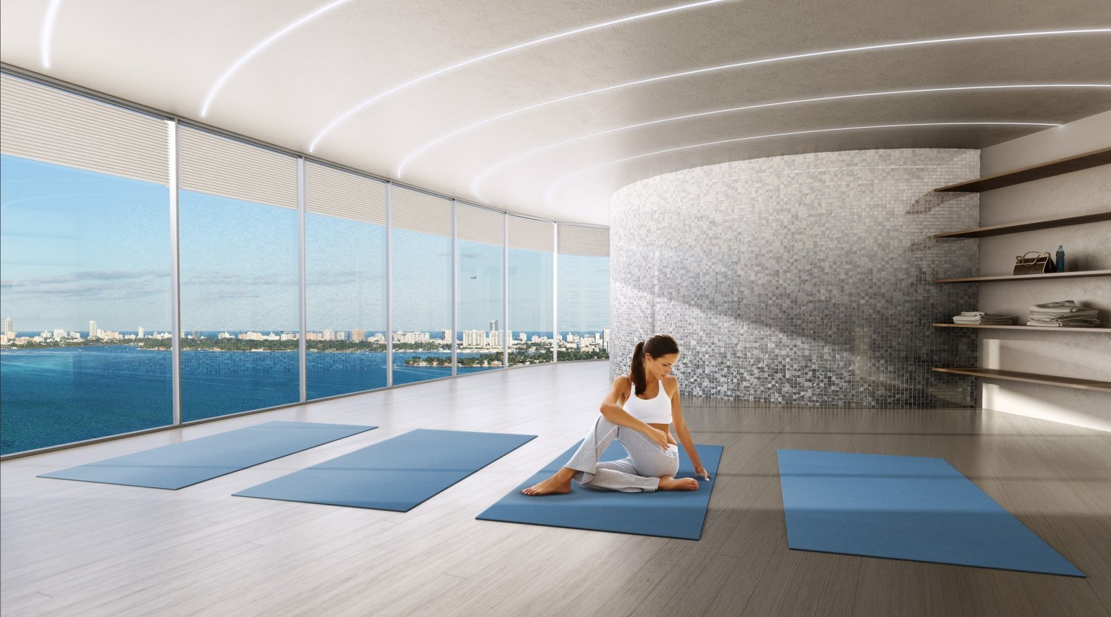 Yoga & Meditation Decks Kalpataru One Worli