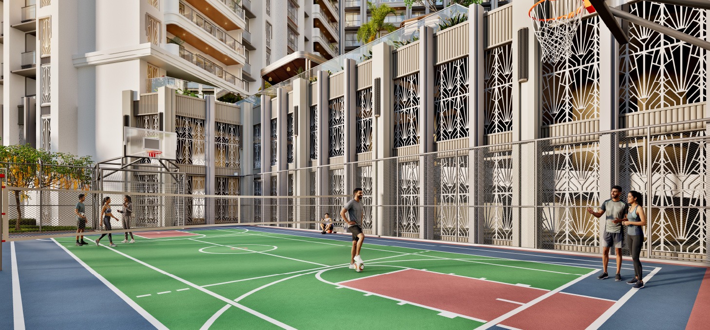 Badminton Court at L&T The Gateway Sewri