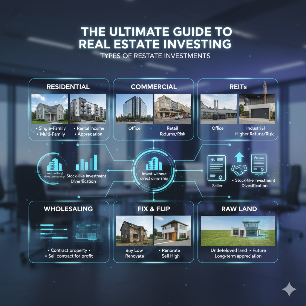 The Ultimate Guide to Real Estate Investing